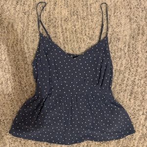 Abercrombie Peplum Camisole